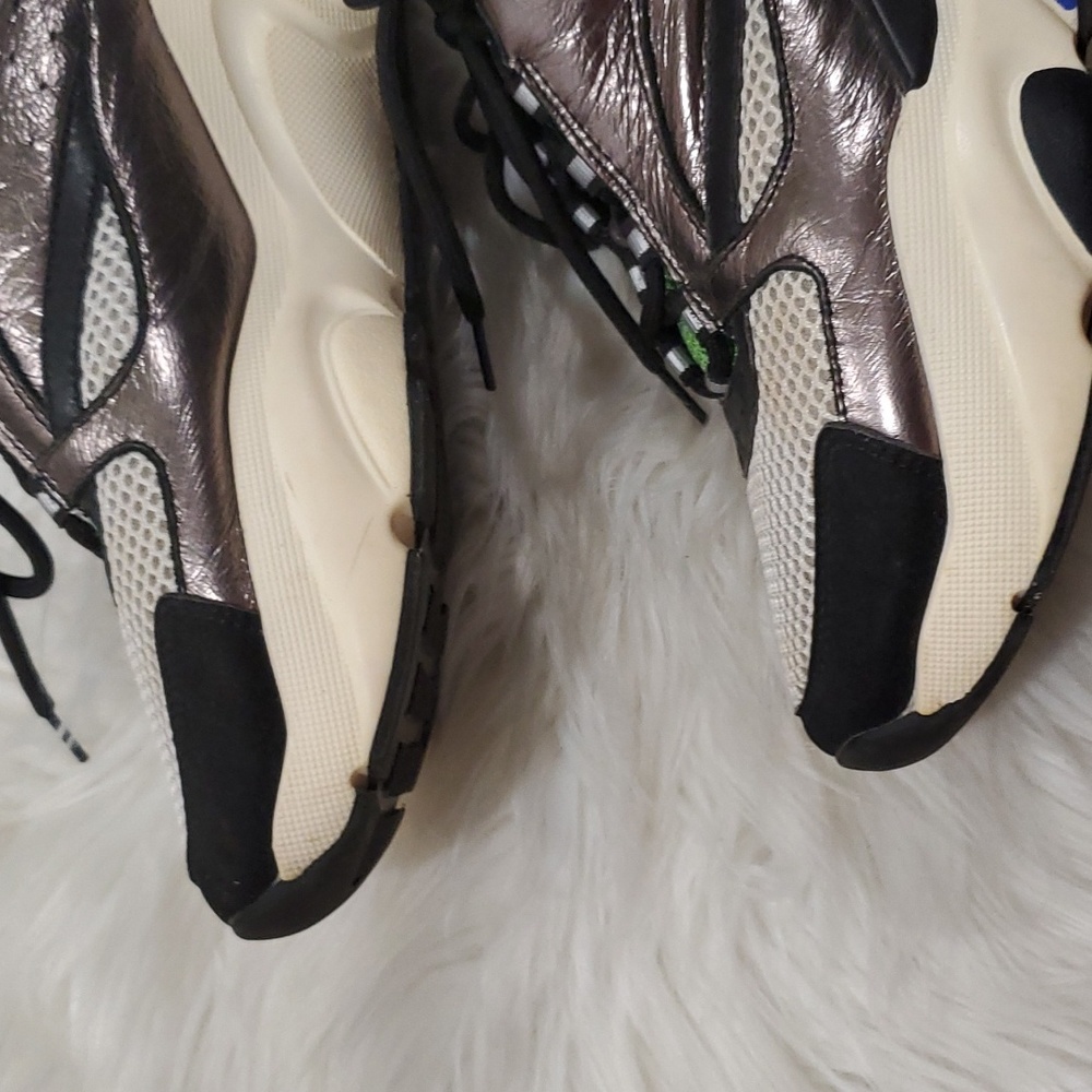 Dior homme green silver sneakers size 38 us 8 - Picture 4 of 17